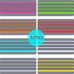 Guided Reading Strips Highlight Strips Colored Overlay Highlight Bookmarks Help with Dyslexia for Crystal Children and Teacher Supply Assistant (18)