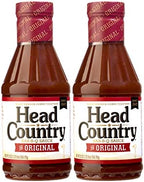 Head Country Bar-B-Que Sauce 20 oz Bottle(Pack of 2)