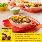 Old El Paso Chili Seasoning Mix, 1-ounce packet (Pack of 32)