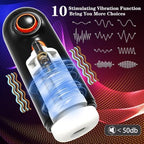 Portable Leisure Product, Fully Automatic Men's Fitness Equipment, Multi-Frequency Rotation, Intelligent Heating