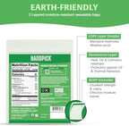 HANDPICK USDA Organic Wheatgrass Powder (10oz) Rich Green Powder - Lab Tested | 100% Whole Leaf | Gluten Free, Non-GMO | No Sugar, No Artificial Ingredients | Resealable Ziplock Pouch