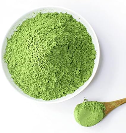 Plant Gift 100% Pure Barley Leaves Powder 大麦若叶青汁粉 Natural Meal Powder, Great Flavor for Drinks, Smoothie, Yogurt, Baking, Cookies and Beverages, Non-GMO Powder - No Filler, No additives 100G/3.25oz