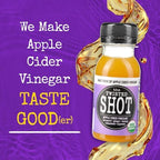 The Twisted Shot – Apple Cider Vinegar Shots with Ginger, Turmeric, Honey, Cinnamon & Cayenne | Drink for Digestion, Immunity & Gut Health | Ready to Drink | 12, 2 oz Bottles