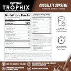 Syntrax Nutrition Trophix, Ultra Sustained-Release Protein Powder Blend, Chocolate Supreme, 5 lbs.