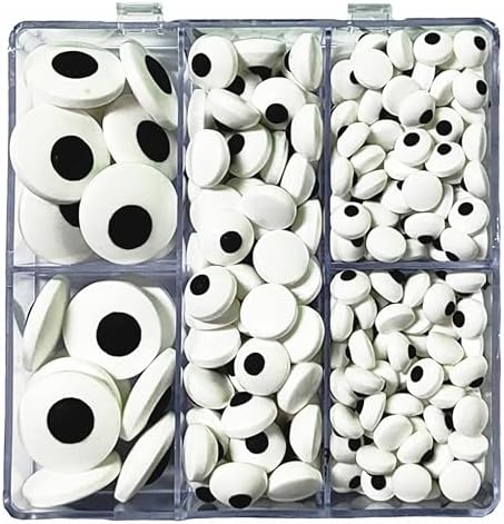 Sarah's Candy Factory Candy Eyes Eyeballs, Jumbo Medium MIni Mix (2.75 Oz) in Box for Cake, Cupcake Toppers, Cookie Decorations Edible Sugar Icing Kosher