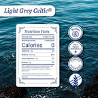 Celtic Sea Salt Light Grey Coarse – Unrefined Mineral Salt, 70+ Trace Minerals, Sustainably Harvested, GMP Certified – Cooking, Finishing, Hydration, Grinder Use – 1 lb Resealable Bag