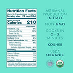 Cipriani Food Tagliolini Egg Pasta Noodles - USDA Organic Italian Pasta, Extra Thin Egg Noodle from Italy, Non-GMO & Kosher - 250 Gram (Pack of 2)