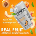 Funkin Fruit Puree | Real Fruit, Simple Ingredient, Natural Mixer for Cocktails, Drinks, Smoothies | Vegan, Non-GMO, Gluten-Free (2.2 lbs) (White Peach)