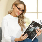 EYEGUARD Readers 4 Pack of Thin and Elegant Womens Reading Glasses with Beautiful Patterns for Ladies 2.00