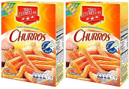 Tres Estrellas Churros Flour Mix (2 Pack)