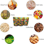 100 Pack 3.5g Mylar Storage Bags With Design, Holographic Rainbow Color, Resealable Stand-up 3.5 grams Baggies for Candy, Cookies, Snacks Packing, 4x5 Inches (PINEAPPLE)