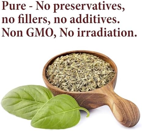 The Spice Way Basil Leaves - (3 oz) pure dried basil seasoning leaves