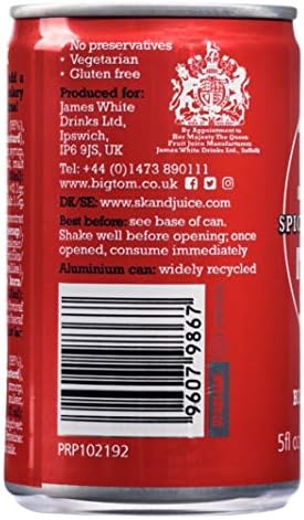 James White Big Tom Spiced Tomato Juice 150ml