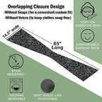 Reversible Adult Bibs for Women & Men - Adult Bib Scarf for Elderly - Dining Clothing Protectors - Washable Dining Scarf for Senior Citizens