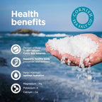Cornish Sea Salt Mineral Crystals | Cooking & Hydration | Hand-Harvested in Celtic Waters | 7.9 oz Resealable Tub (Pack of 2)