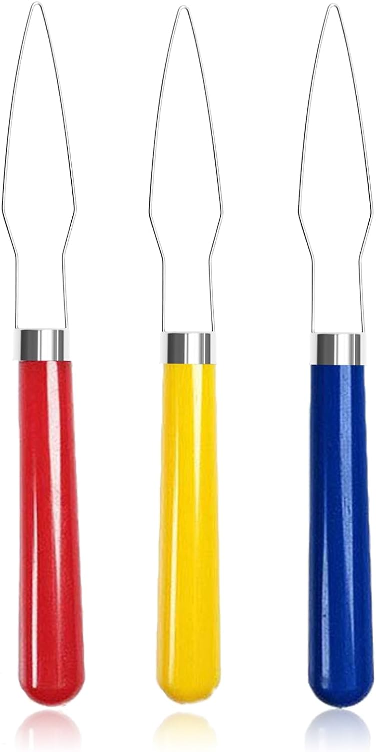 3 Pack Button Hook Tool for Seniors & Arthritic Hands - One Handed Button Assist Device with Comfort Grip Handle