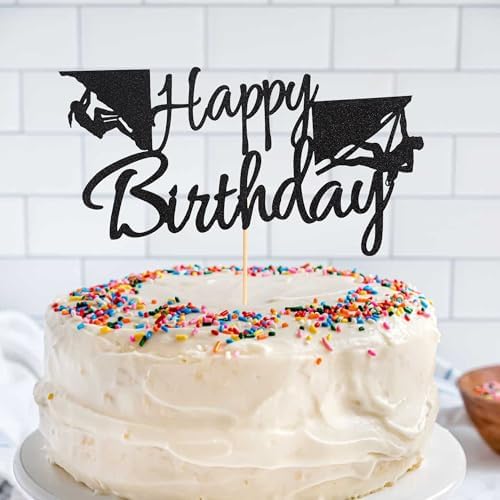 Arthsdite 1Pc Rock Climbing Happy Birthday Cake Topper,Hiking-Themed/Sports Theme Birthday Cake Decorations, Rock Climbing Party Or Climbing-Themed Mountain Top Party Decoration
