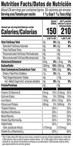 Kellogg's Corn Flakes Breakfast Cereal, 8 Vitamins and Minerals, Healthy Snacks, Original, 36oz Box (2 Bags)