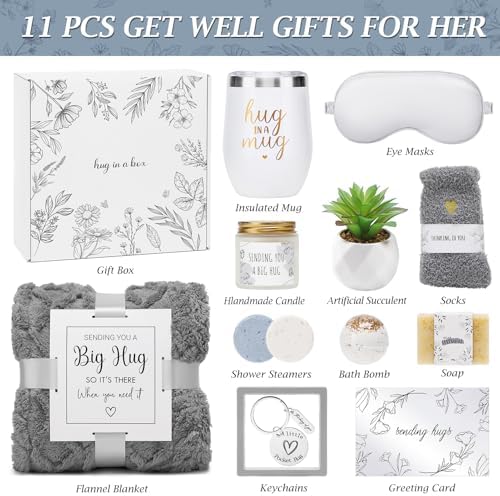 Sympathy Gift Baskets Sympathy Gifts for Loss of Loved One Hug in a Box for Women Bereavement Gifts Ideas Get Well Soon Gift Condolence Basket Miscarriage Thinking of You Care Package for Women