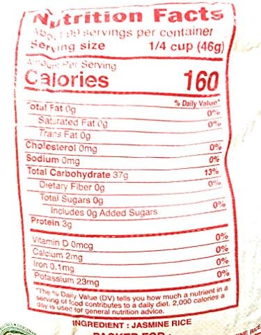 Elephant Brand Thai Hom Mali Rice 10 Lb