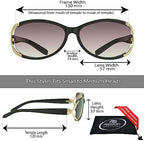proSPORT UV400 Reading Sunglasses for Women Rhinestone Frames Lightweight Sun Readers Tinted Lenses Glare Protection