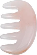 Beaupretty Hair Comb, Resin Scalp Massage Comb, Multi-Functional Hair Massager Comb for Scalp Care, Light color
