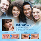 Imako Premium Cosmetic Uppers for Men and Women – Temporary Smile Makeover – 1 Pack Small, Natural White – Made in USA
