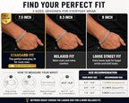 Stainless Steel Bracelets for Men, Gold/Silver Mens Chain Bracelet 7.5/8.3/9 Inches Mens Stainless Steel Cuban Link Bracelets Set 3Pcs (Include Card)