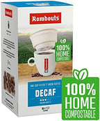 Rombouts Decaffeinated Individual Filter Coffees (10) - Pack of 6