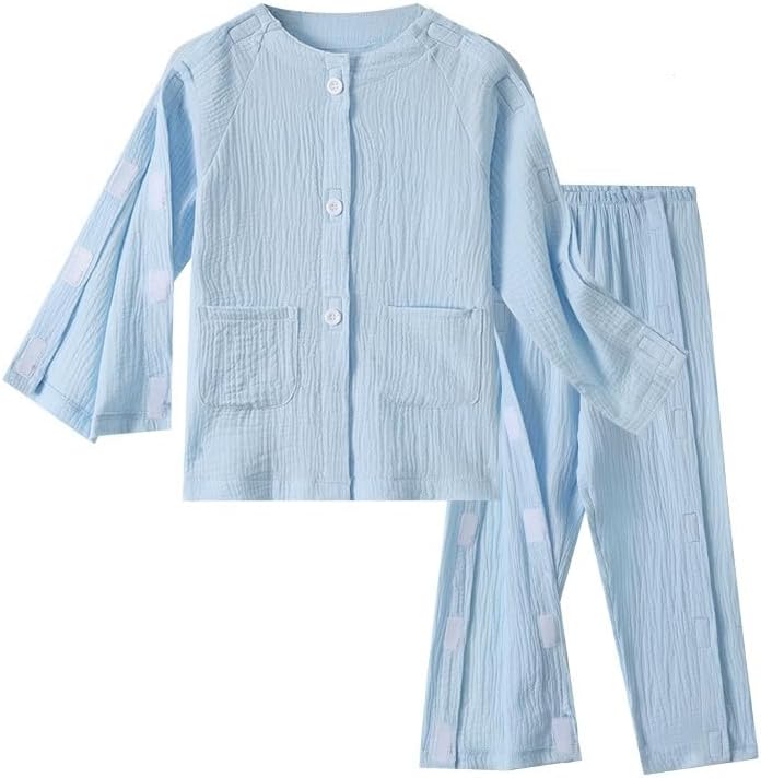 Disability Clothing Long-Sleeved Suit for Home Care Postoperative Fracture Gauze cotton Paste