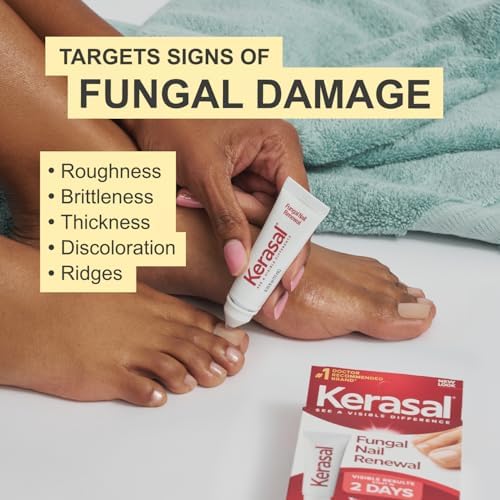 Kerasal Nail Fungus Extra Strength | Restorative Nail Repair for Damaged Nails, 0.33 fl oz (Packaging May Vary)