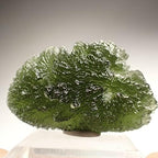 6-26g Moldavite Natural Czech Meteorite Impact Glass Rough Stone Crystal Energy Stone 1pc SBOTTON-8571 (Size : 19-21g)