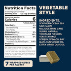 Massel Vegetable Style Bouillon Cubes | 10 x 7 Pack (70 Cubes) | Plant Based Broth & Soup Base | Gluten & Dairy Free, Vegan