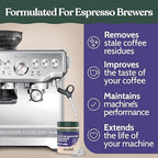 Roobi Espresso Machine Cleaning Tablets. Coffee Machine Cleaner Tabs. 100 Count Carbon Neutral Espresso Clean Pack.
