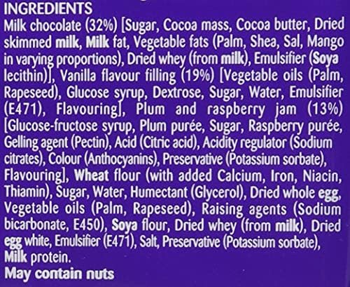 Cadbury Mini Rolls Raspberry 10 Pack