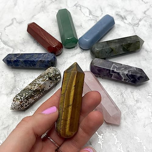 Fluorite Crystal Massage Wand ~70mm