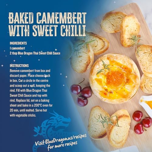 Blue Dragon Sweet Chili Sauce, RS Sweet Chili, & Mango Sauce, Variety Pack of 3 (10.5 oz Each) - No Artificial Flavors Or Preservatives, Vegan & Gluten-Free - Ideal For Marinades, Stir-Fries & Dipping