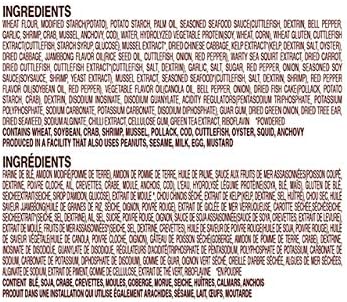 OTTOGI JIN Jjambbong Korean Instant Ramen – Spicy Seafood Noodles, Red Broth, 4.58 oz (Pack of 8)
