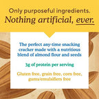 Simple Mills Almond Flour Crackers, Family Size, Fine Ground Sea Salt - Gluten Free, Vegan, Healthy Snacks, 7 Ounce (Pack of 1)