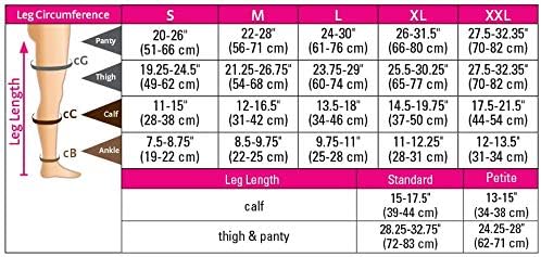 Duomed Advantage 20-30 mmHg Calf Extra-Wide Standard Closed Toe