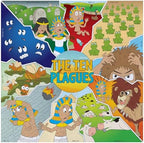 Passover 10 Plagues Premium 3 ply Napkins. 20pk for Seder Table Decoration.