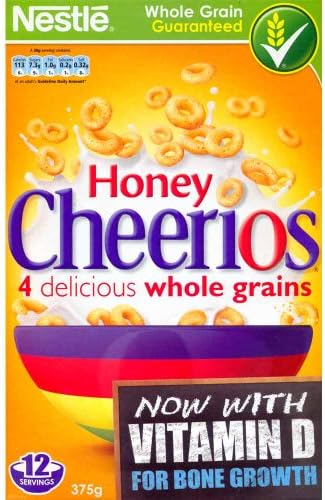 Nestle Honey Cheerios 375g