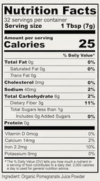 Anthony's Organic Pomegranate Juice Powder, 8 oz, Gluten Free, Non GMO, Vegan