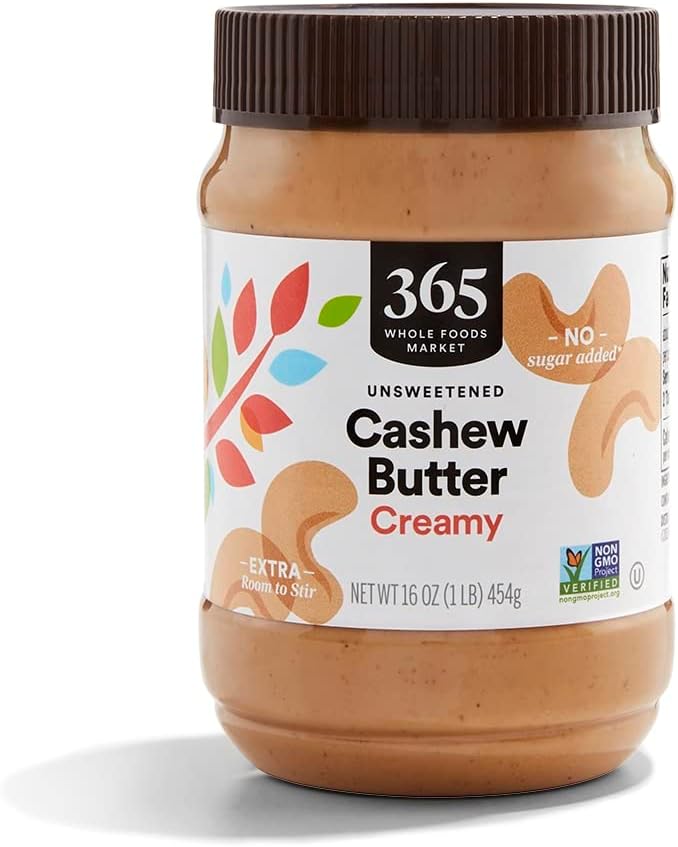 365 by Whole Foods Market, Creamy Cashew Butter, 16 Ounce