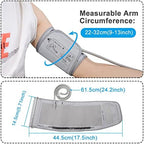 Y003A1 Medium Replacement Blood Pressure Cuff, 9-13inch BP Cuff Compatible with Omron BP5100 BP5250 BP5450 BP7100 BP5350 BP7350 BP7250 BP Monitor, for Home BP Checks