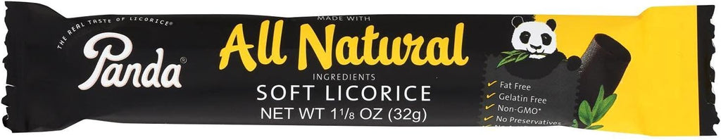 Panda All Natural Licorice Bar, 1 1/8 Oz/32g (Pack of 36)