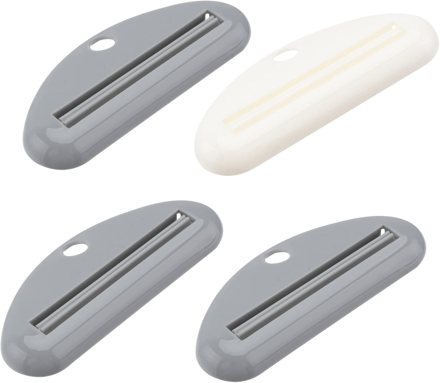 Beaupretty 4pcs Manual Toothpaste Squeezer Kit Rolling Extruder for Home Bathroom Random Color