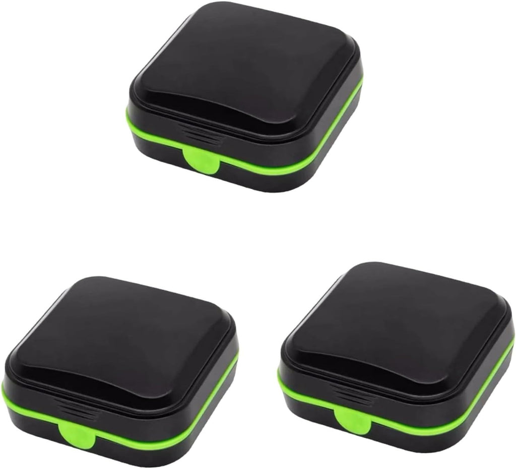 Ipetboom 3pcs Portable Case Hard Box for Pocket Storage and Shockproof Convenient Carrying for Hearing Devices