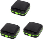 Ipetboom 3pcs Portable Case Hard Box for Pocket Storage and Shockproof Convenient Carrying for Hearing Devices
