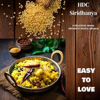 HDC Siridhanya Unpolished 5 positive Hulled Millets Combo Pack of 5, [Little, Foxtail, Kodo, Barnyard, and Browntop Naturallry grown from india (total wt. 3.85 lbs pack of 5) each 350g Vacuum packed in Bag